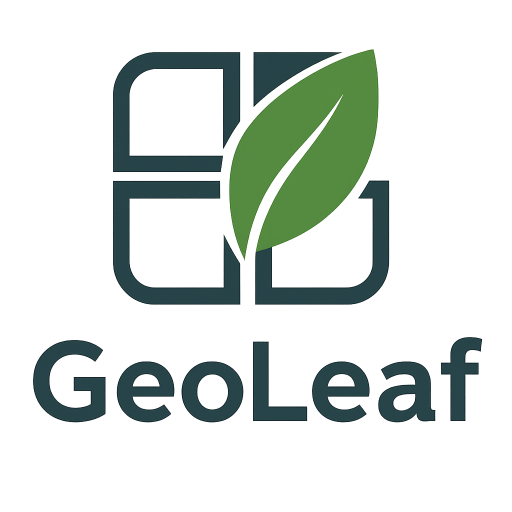 Logo GeoLeaf - Bibliothèque cartographique interactive